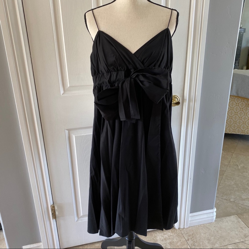 NWT Diane Von Furstenberg LBD w/Tie Front Sz 6